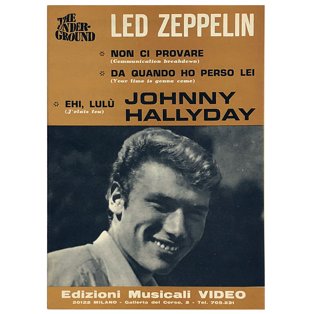 Sheet Music <br>Communication Breakdown (Italy)