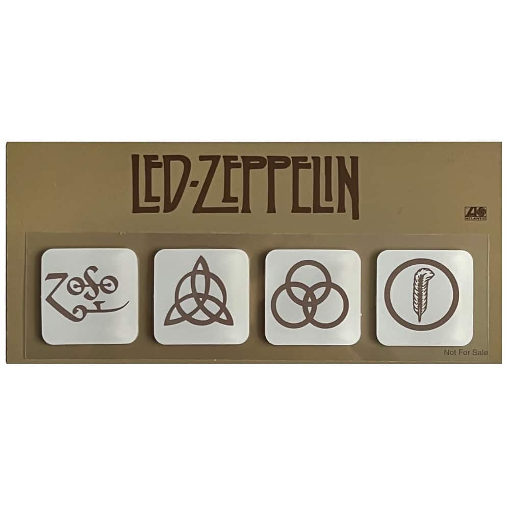 Early Days/Latter Days <br>Adhesive Stickers, Promo (Japan)