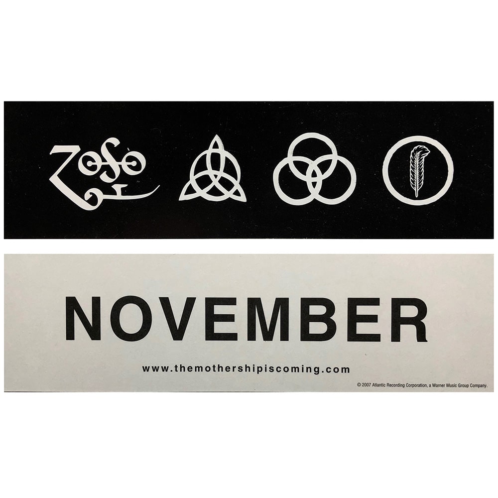Mothership <br>Sticker (USA) #1