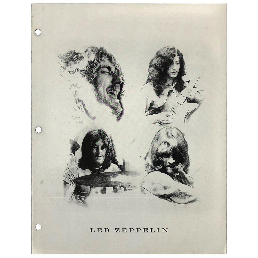 BBC Sessions <br>Sales Brochure #1 (USA)