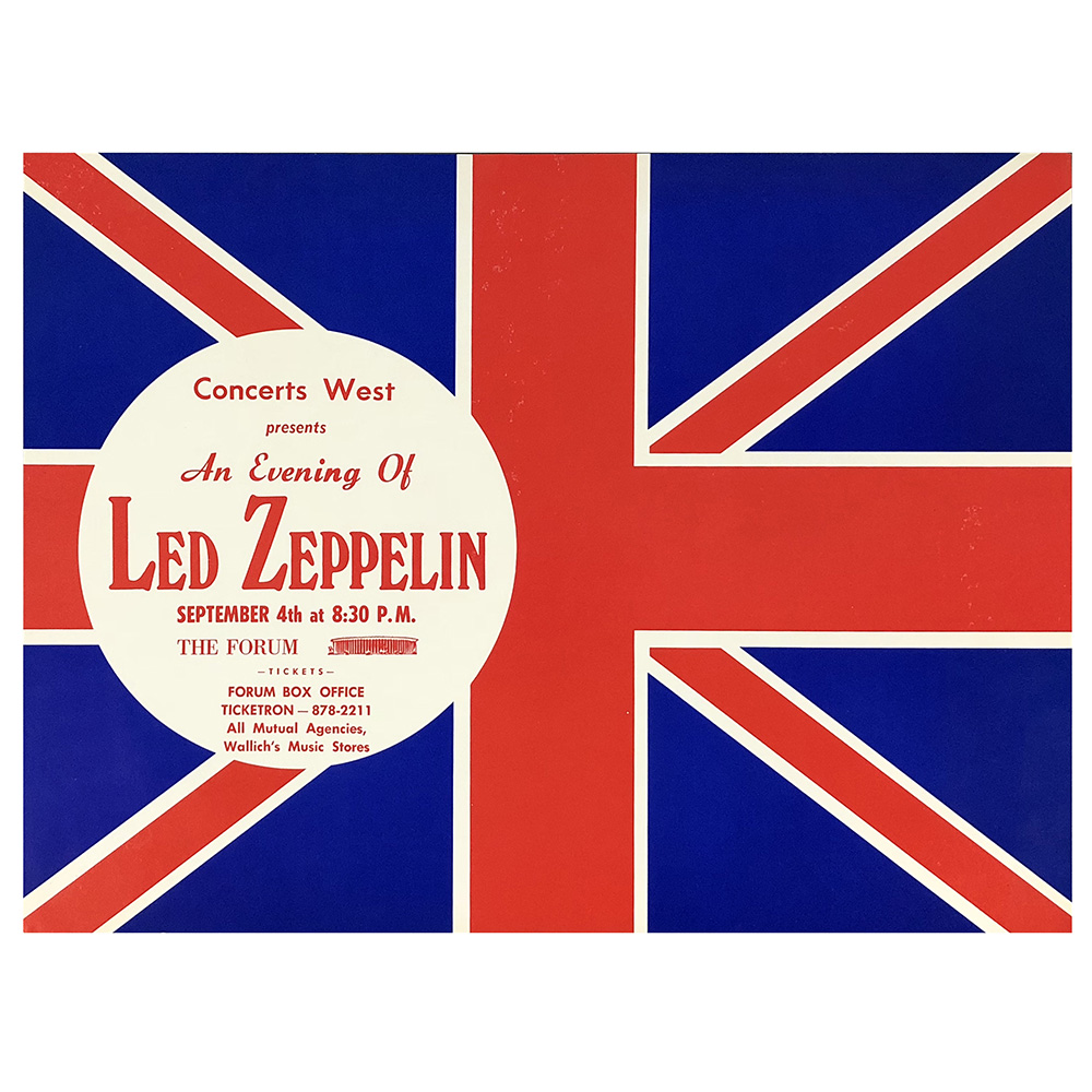 Concert Advertisement <br>1970.09.04 <br>Los Angeles, CA (Handbill)