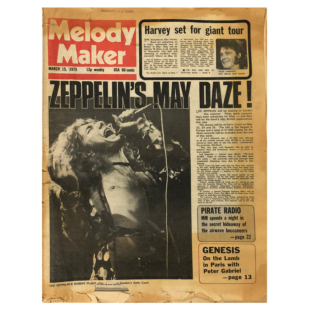 Magazine <br>Melody Maker (1975)