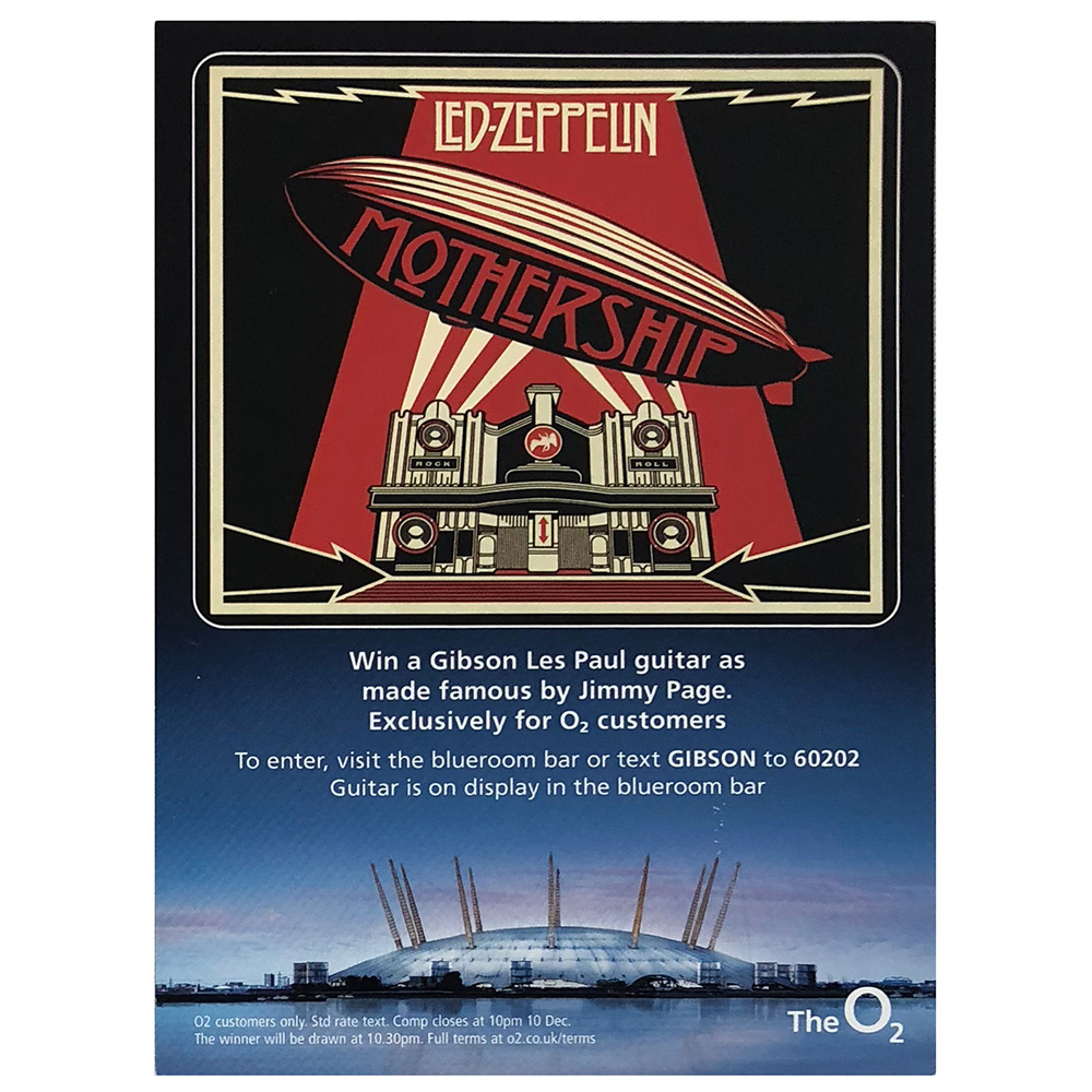 Mothership <br>Postcard, O2 (UK)