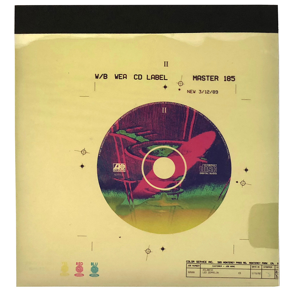 Remasters <br>Printer's Proof, CD Label (USA) - Image 3