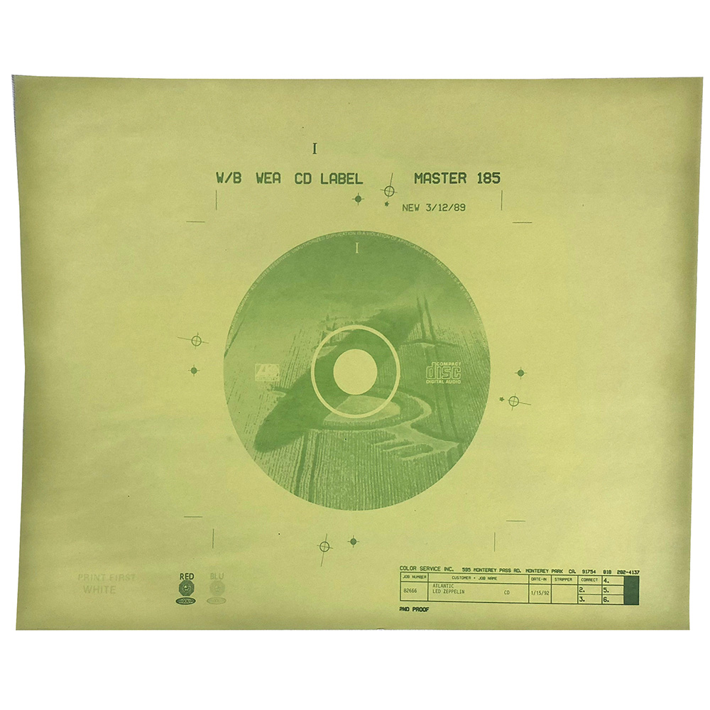 Remasters <br>Printer's Proof, CD Label (USA) - Image 6