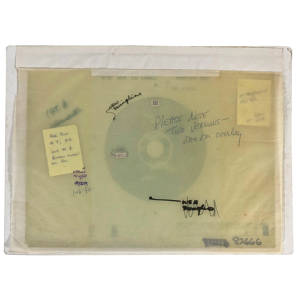 Remasters <br>Printer's Proof, CD Label (USA) - Image 4