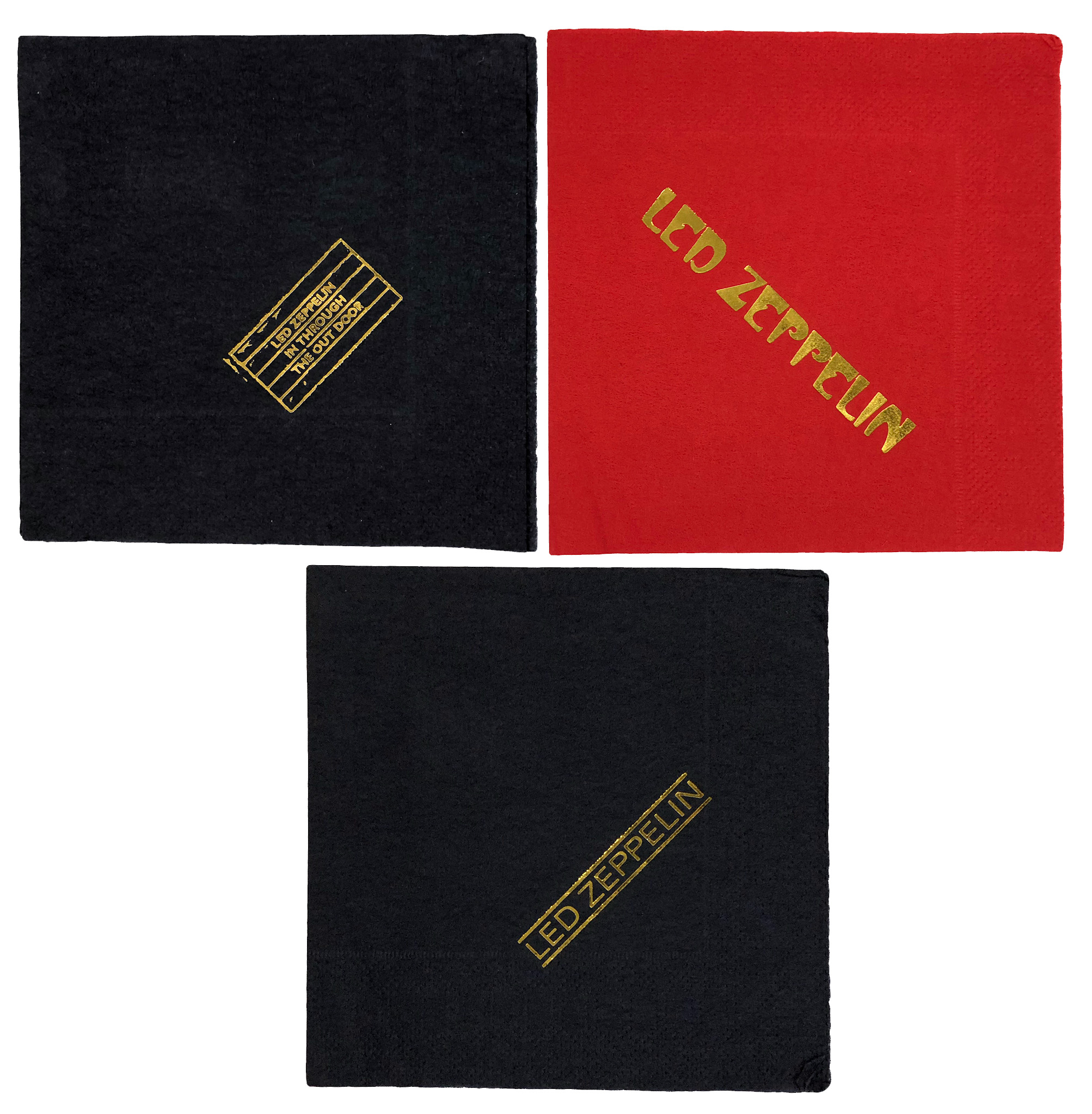 Remastered Series <br> Phase 4 <br>Listening Party #1, Napkins  (UK)