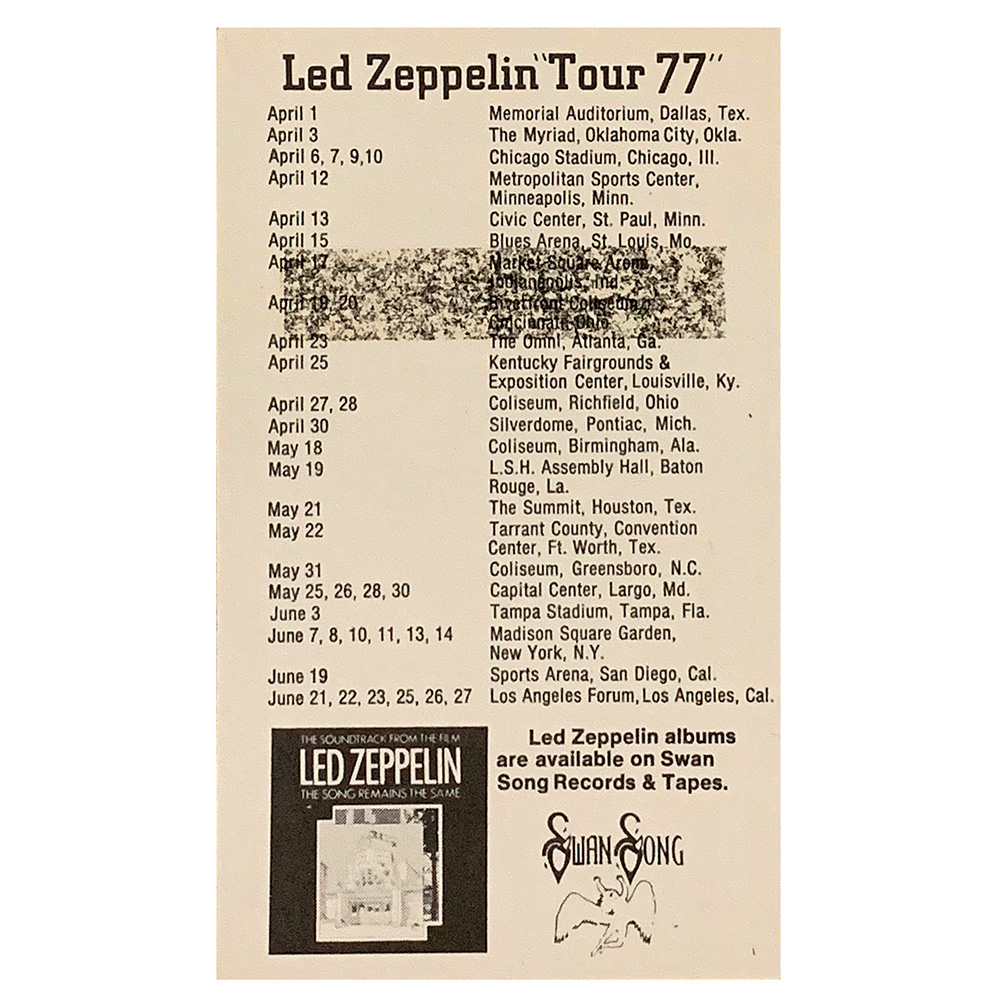 Concert Rarity <br>1977.06 <br>Ticket Sweepstakes, New York, NY - Image 3