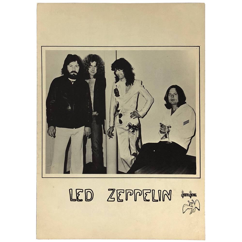 Poster Foldout (1977) <br>Walkerprint, promo (UK)