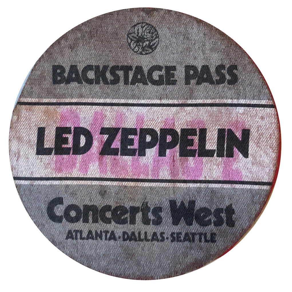 Concert Pass <br>1975 <br>Concerts West, Grey