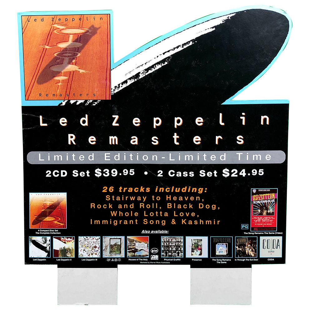 Remasters <br>Display, Bin Header (Australia)