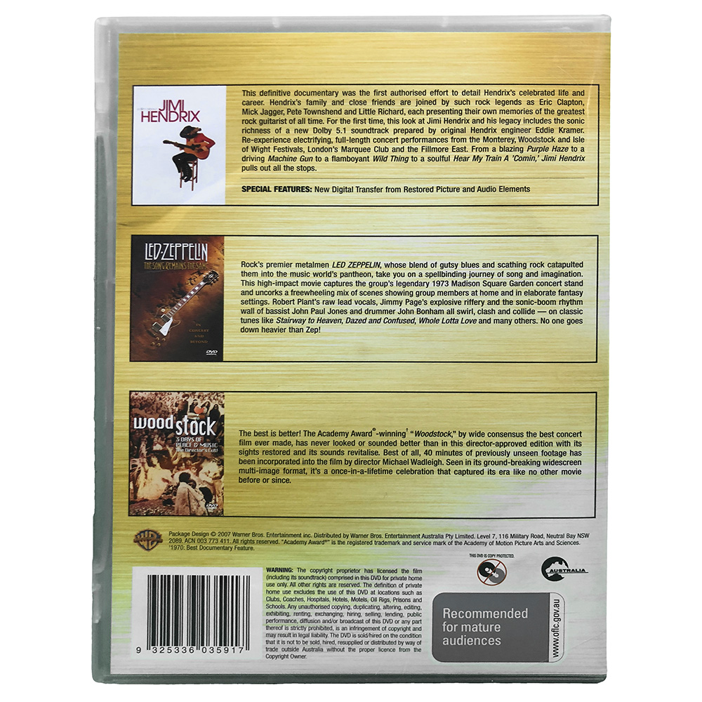 TSRTS (2007) <br>DVD Triple Feature (Australia) - Image 2