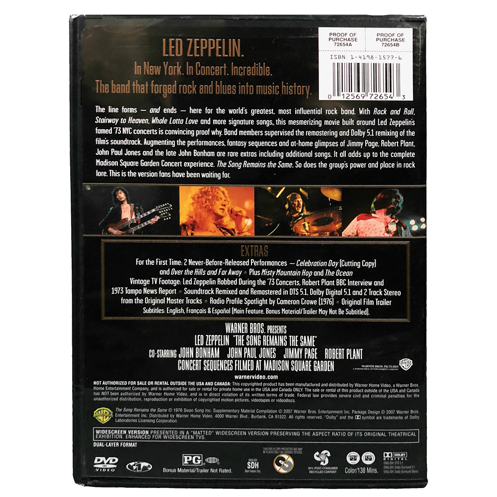 TSRTS (2007) <br>DVD (USA) - Image 2