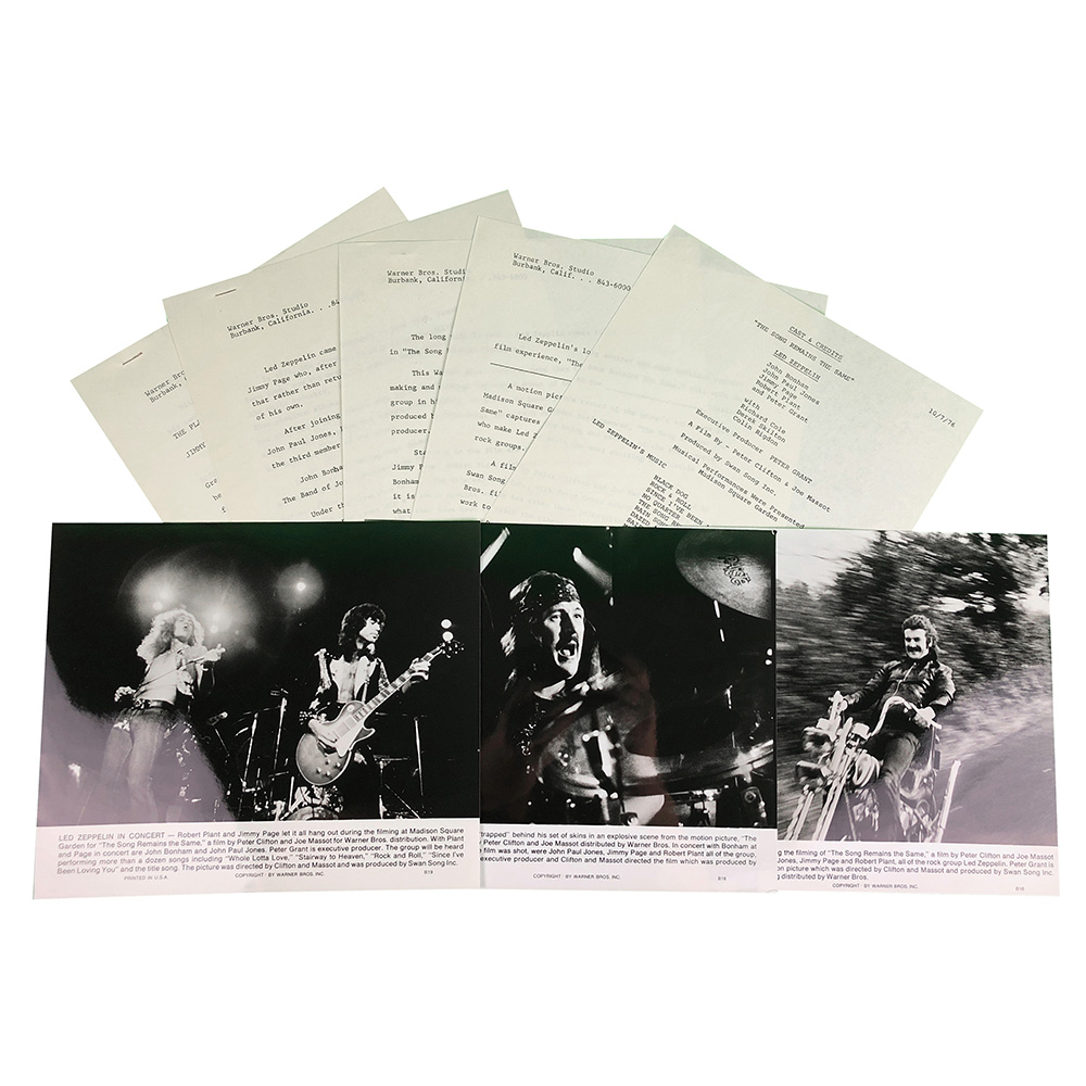 TSRTS (1976) <br>Press Kit (USA)
