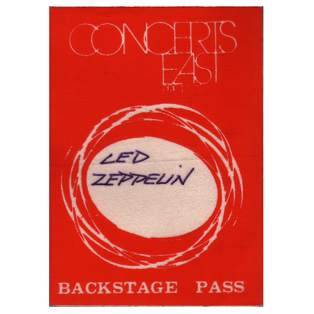 Concert Pass <br>1973.07.30 <br>Boston