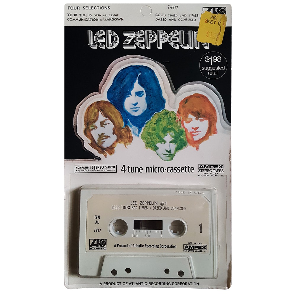 Led Zeppelin (1969) <br>Cassette, White, 4-song (USA) - Image 2