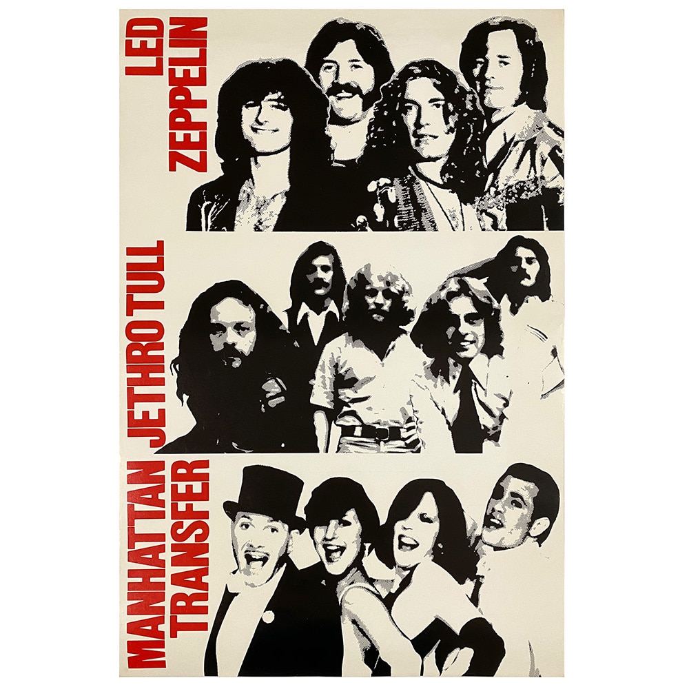 Poster (1977) <br>WEA, Promo, Red (USA)