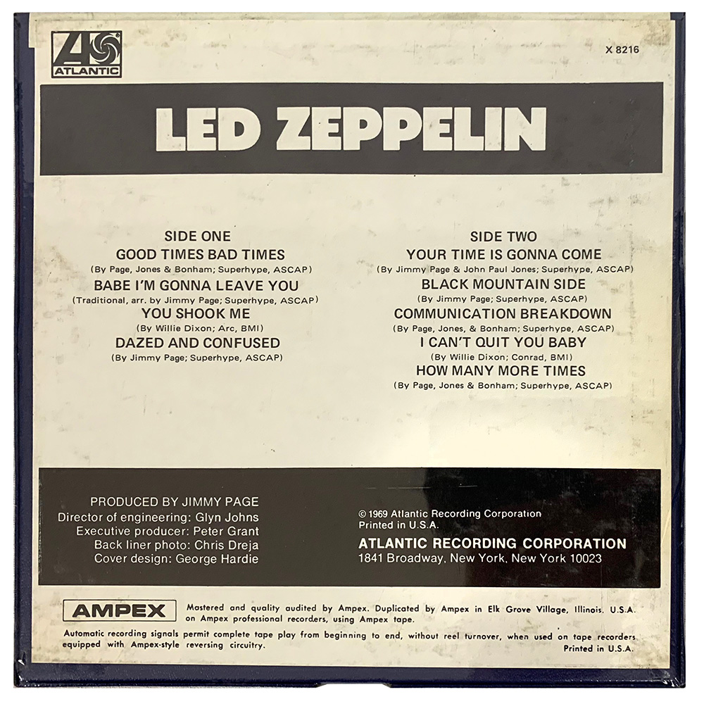Reel-to-Reel <br>Led Zeppelin <br>X8216 (USA) - Image 3