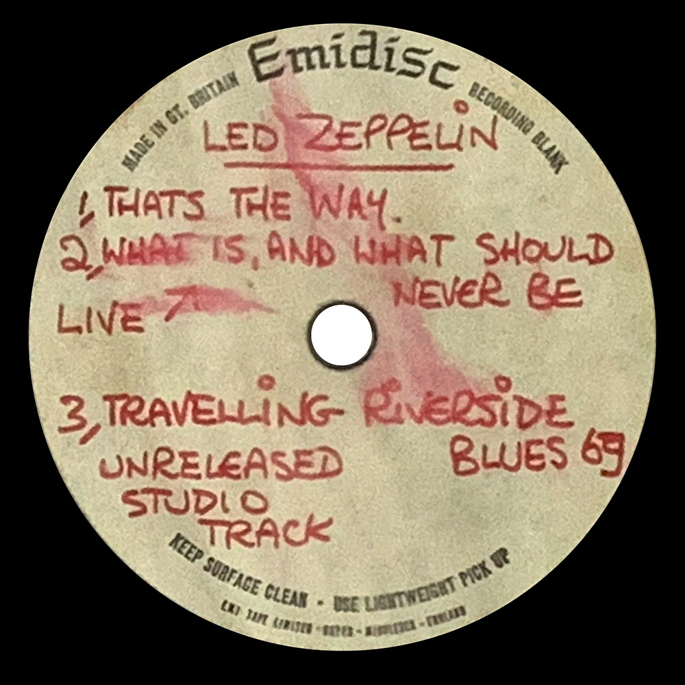 LP <br>BBC <br>UK, 4-song (N/A) Acetate - Image 2