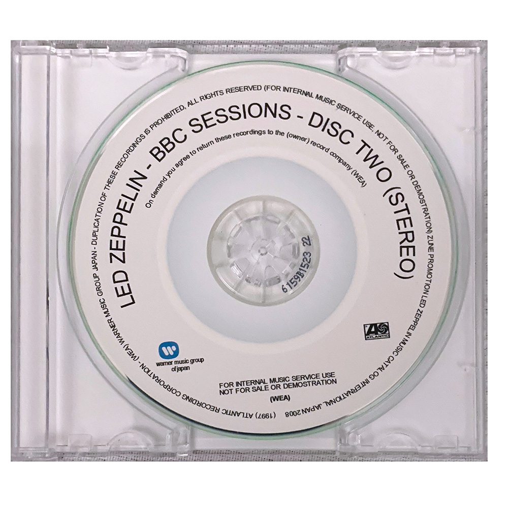 BBC Sessions <br>CD, Zune Online Services (Japan) - Image 4