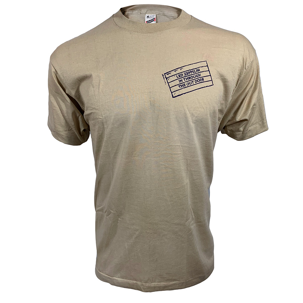 In Through the Out Door (1979) <br>T-Shirt. Promo (USA)