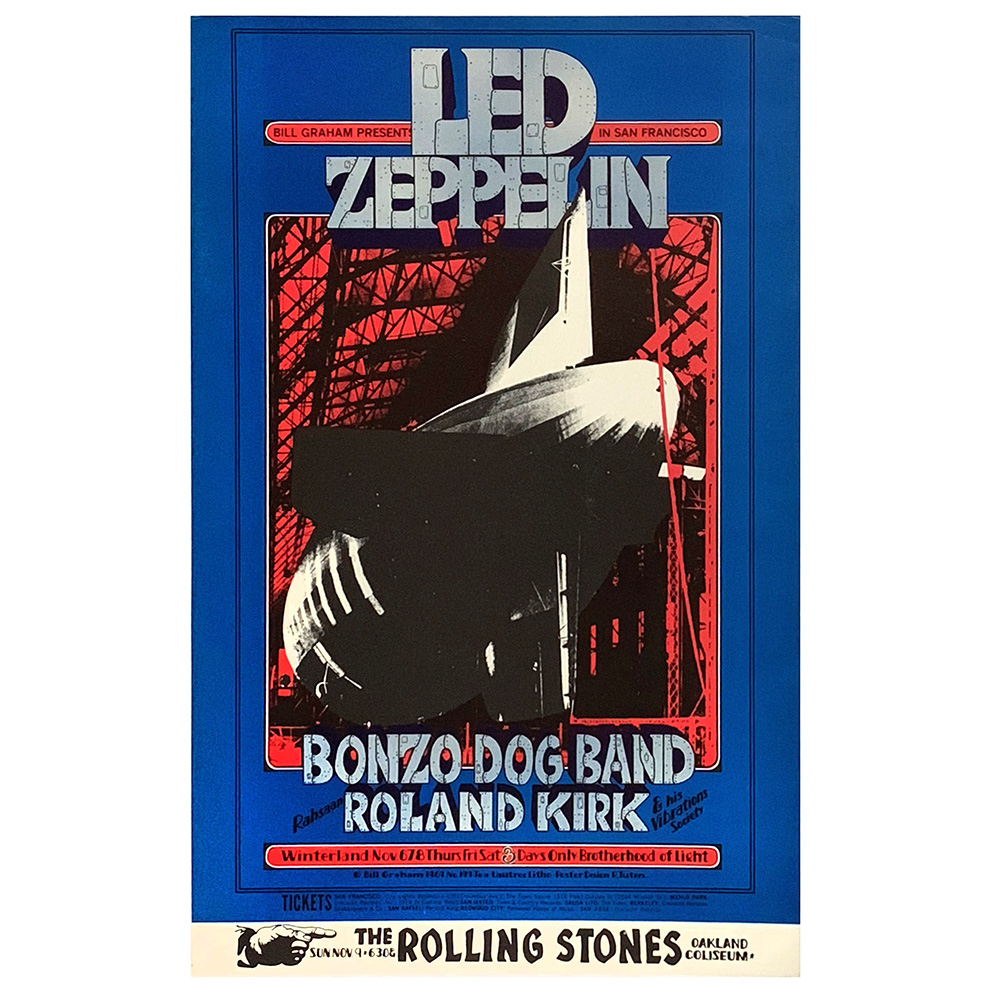 Concert Advertisement <br>1969.11 <br>San Francisco, CA (Poster)