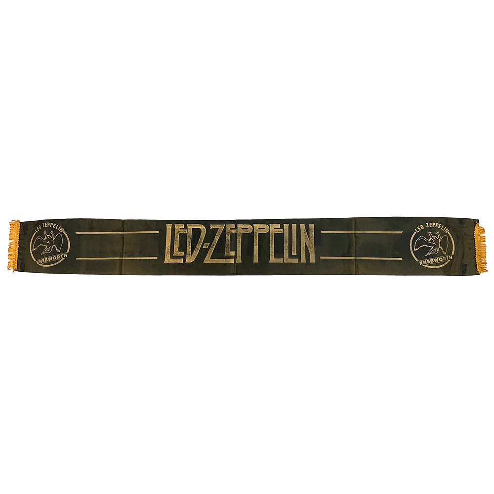 Concert Clothing <br>1979.08.04 <br>Knebworth, Scarf (Black)
