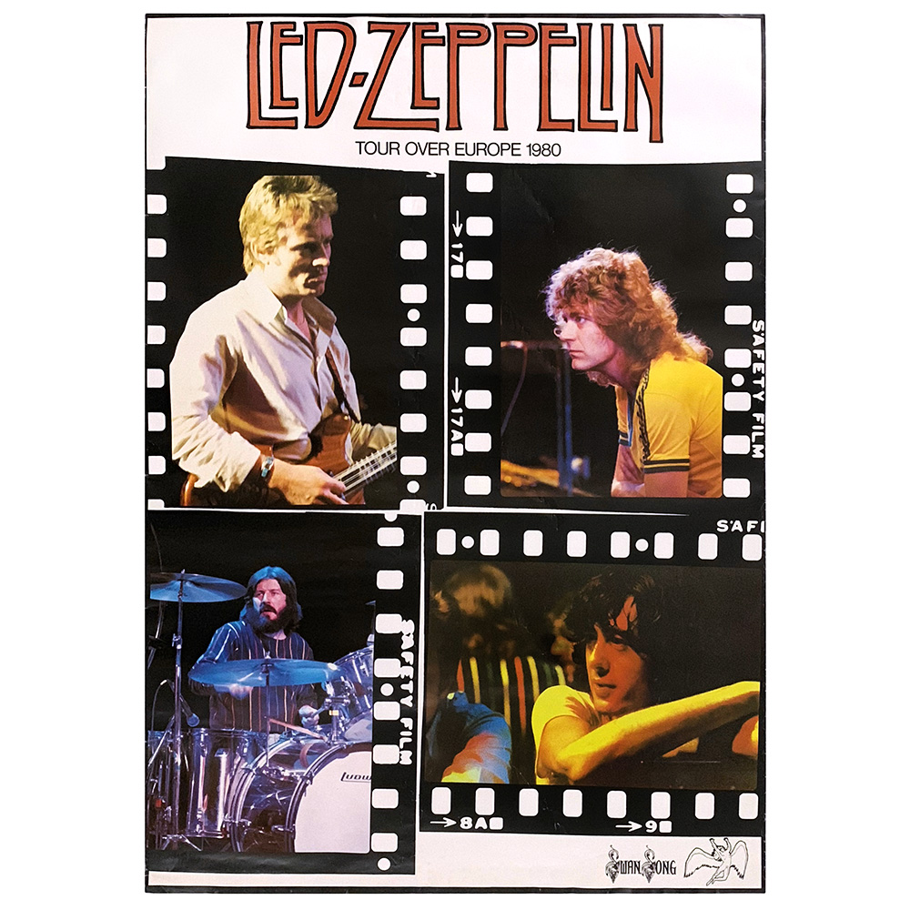 Concert Advertisement <br>1980 <br>Tour Over Europe (Poster)