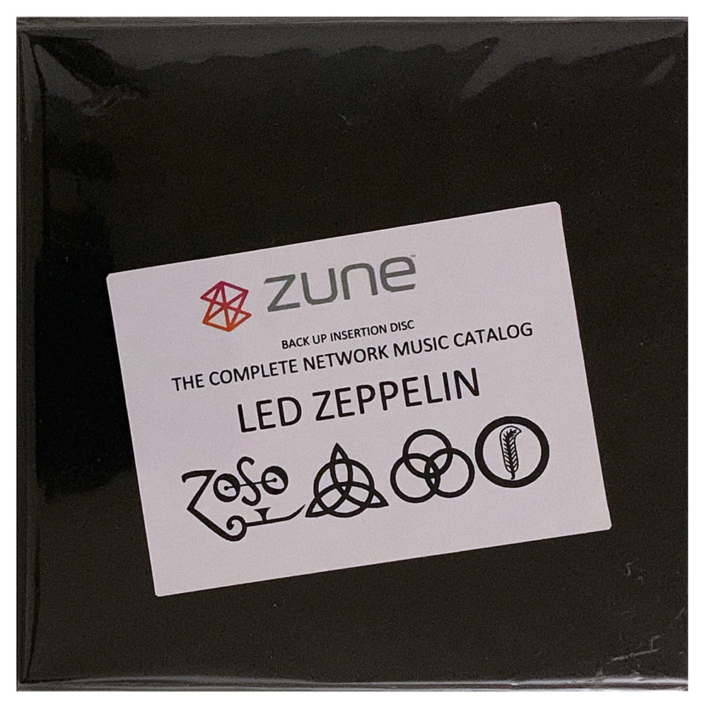 The Complete Music Catalog <br>Zune Network, Backup Disc (2007)