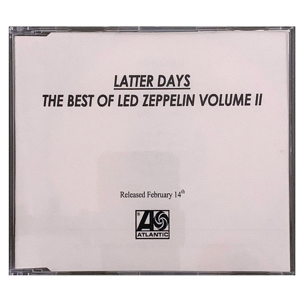 Latter Days <br>CD, Promotional (UK)
