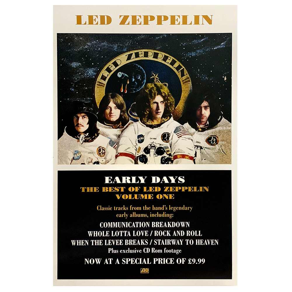 Early Days <br>Poster, Promo (UK)