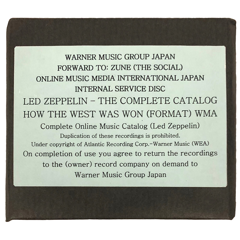 HTWWW <br>CD, Zune Online Service (Japan)