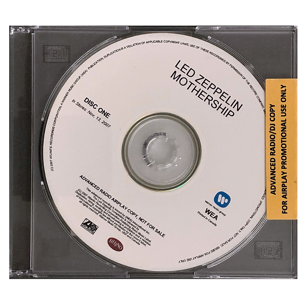 Mothership <br>CD, Advanced Radio Airplay (USA)