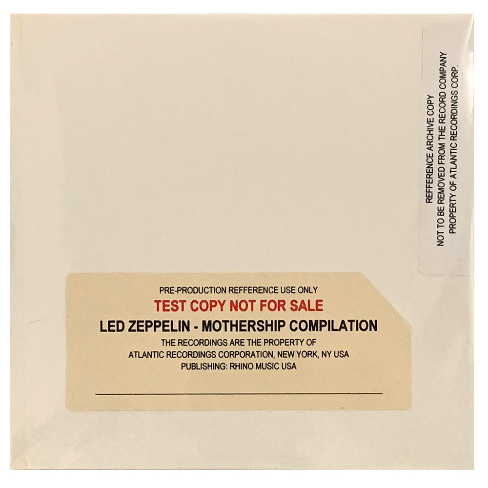 Mothership <br>CD, Pre-Production Reference (USA)