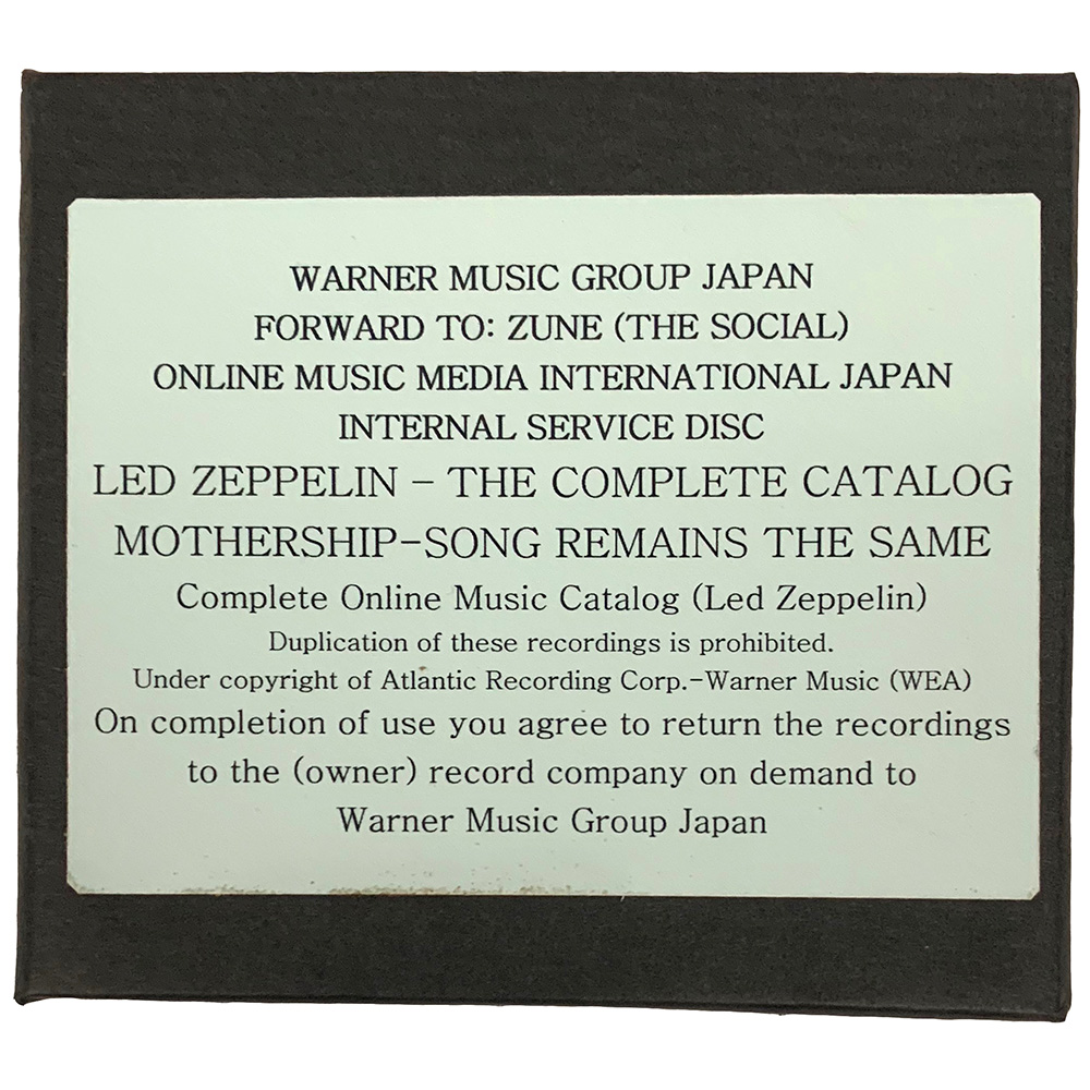 Mothership <br>CD, Zune Online Services (Japan)