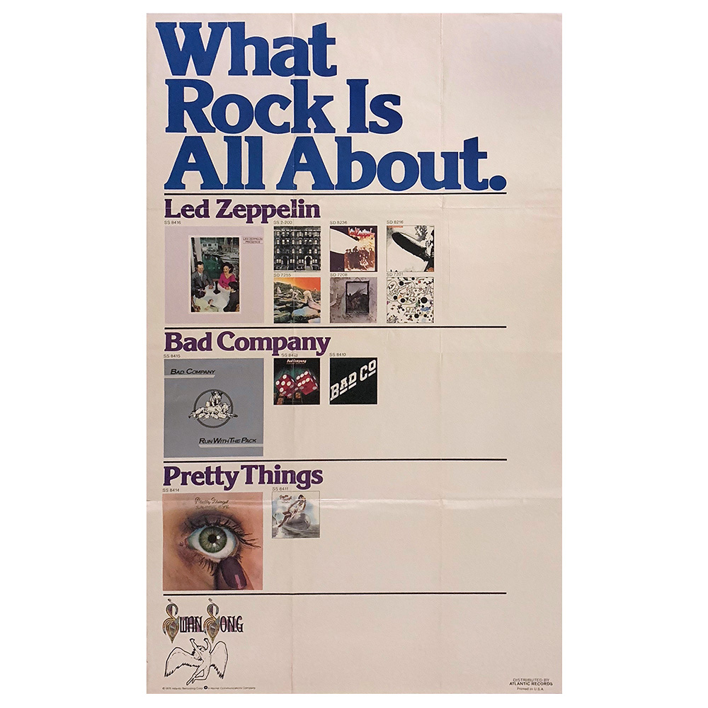 Swan Song Catalog (1976) <br>Poster (USA)
