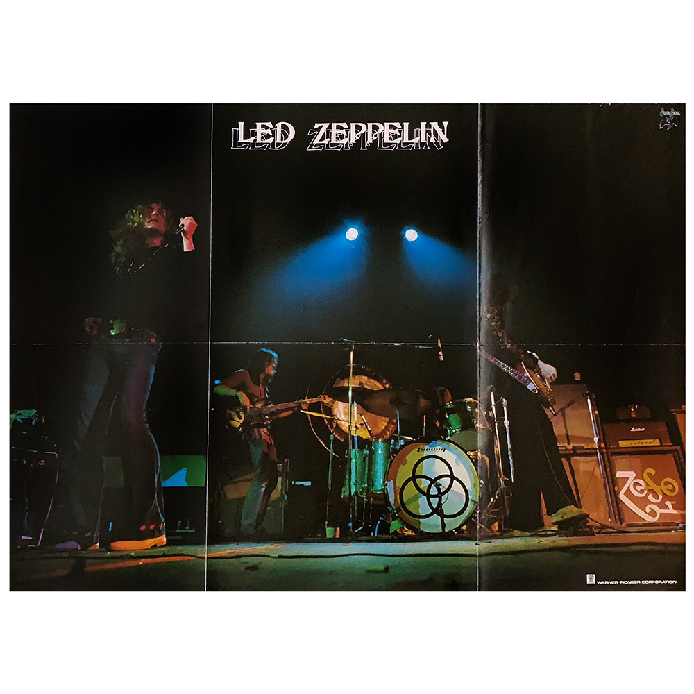 Physical Graffiti (1975) <br>Poster, LP insert (Japan)