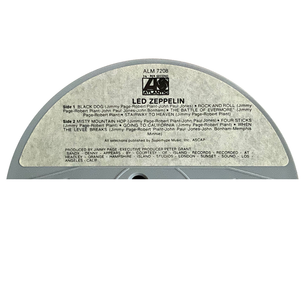 Reel-to-Reel <br>Led Zeppelin IV <br>ALM7208 (USA) - Image 4
