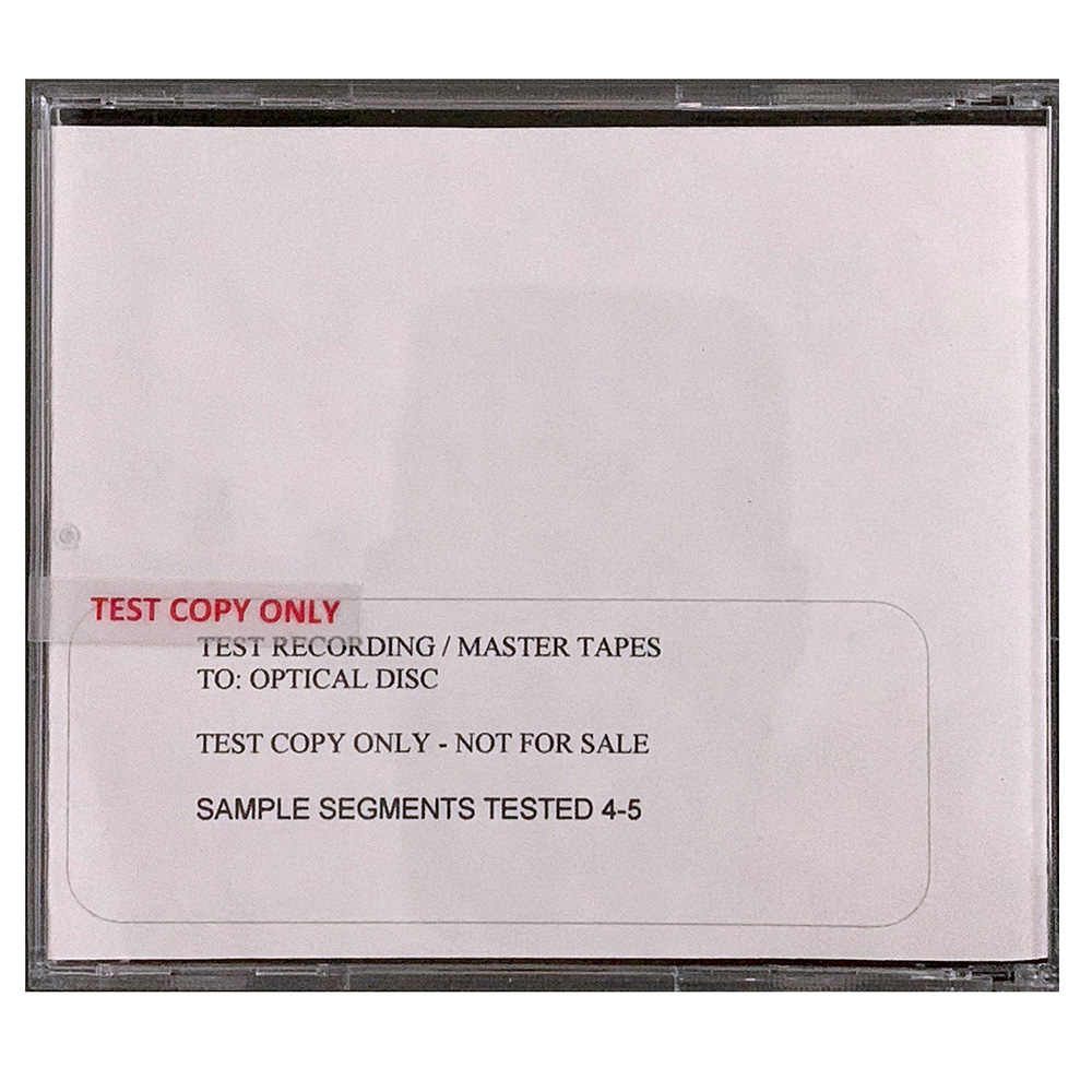Remasters <br>CD, Test Acetate (USA) - Image 6