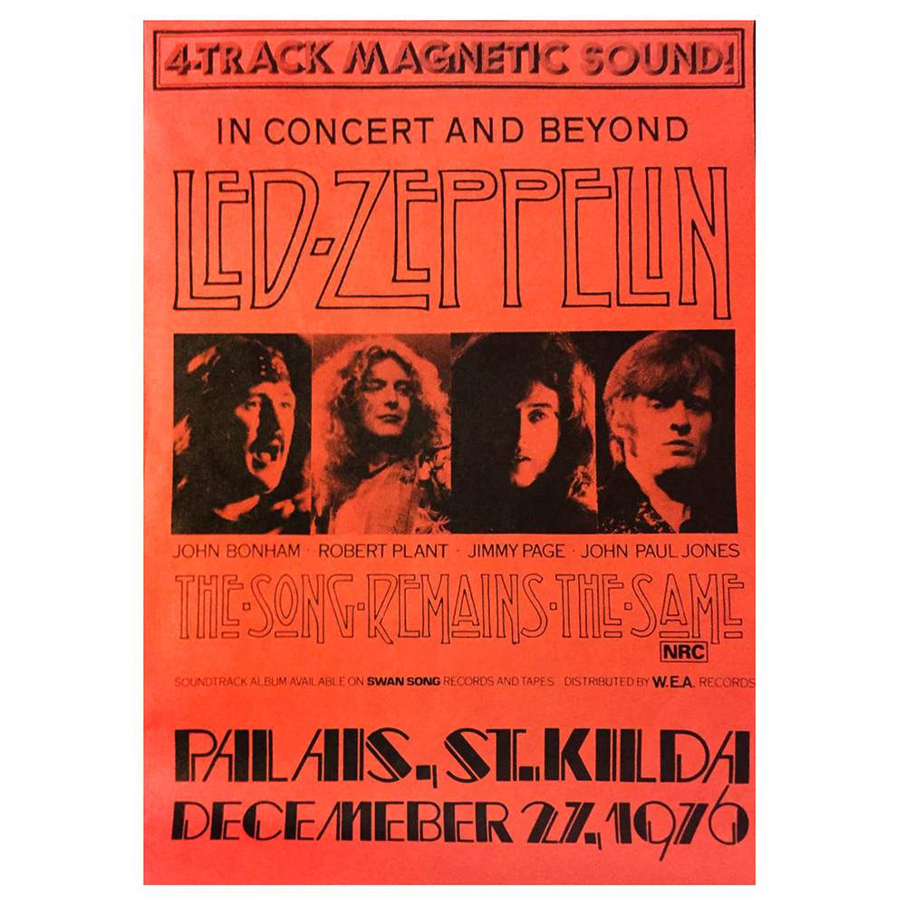 TSRTS (1976) <br>Flyer, 2-Sided (Australia)