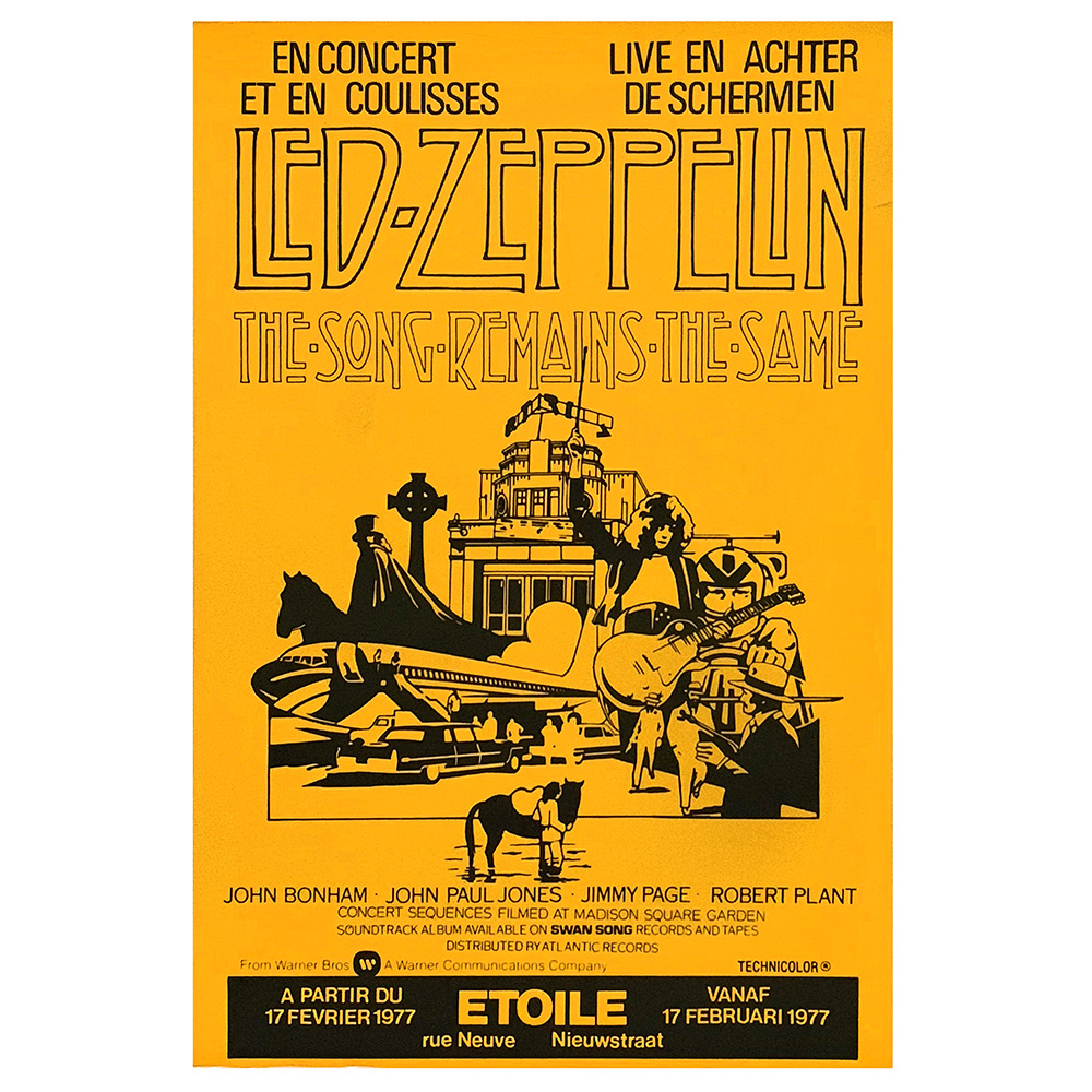 TSRTS (1977) <br>Poster (Belgium)