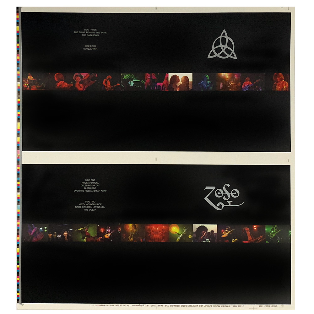 TSRTS (2007) <br>Printer's Artwork, Vinyl (USA)
