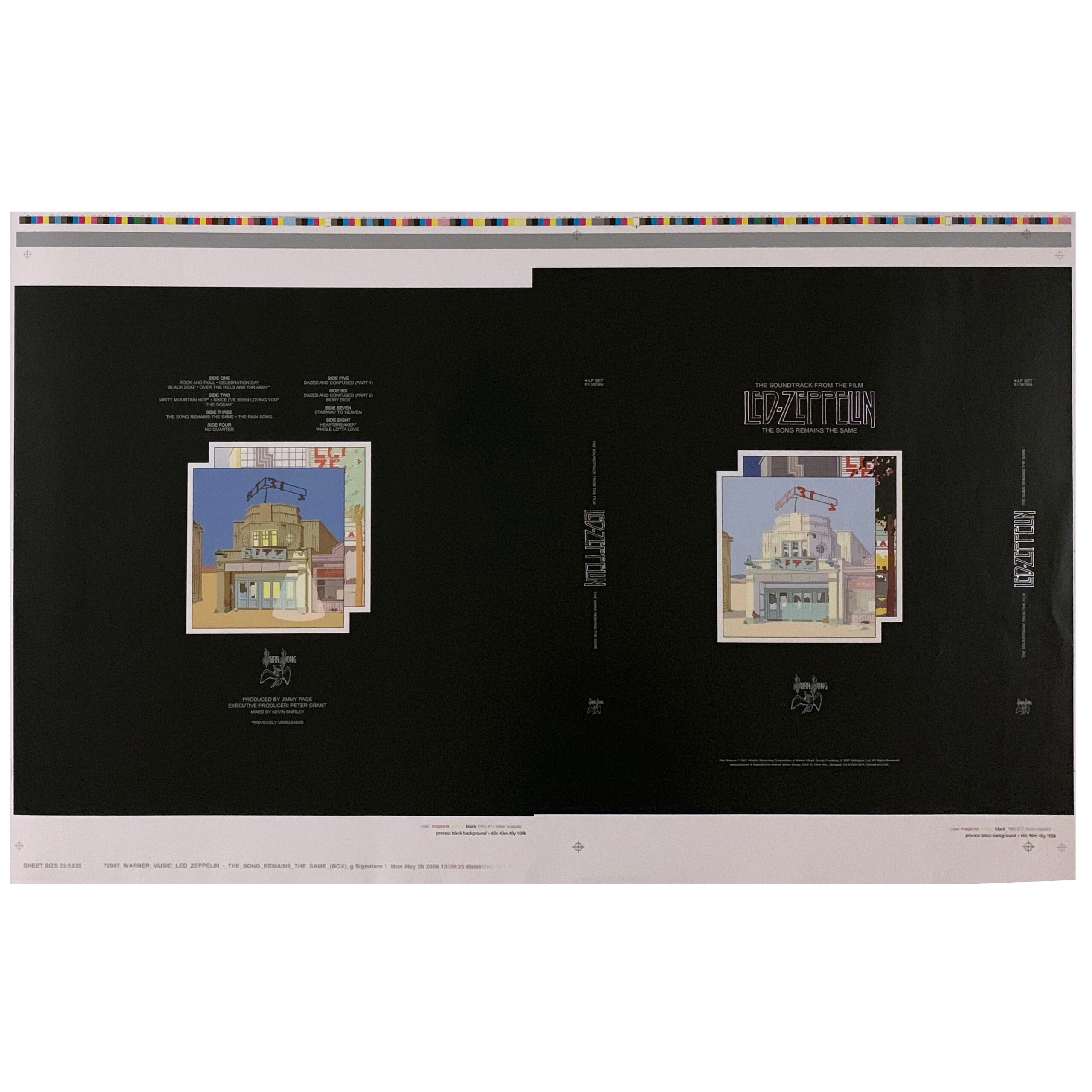 TSRTS (2008) <br>Printer's Artwork, Vinyl Box (USA)