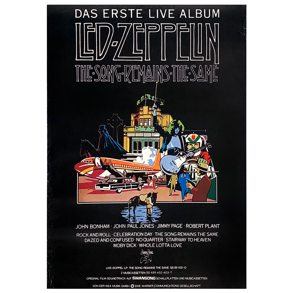 TSRTS (1976) <br>Poster, Soundtrack (Germany)
