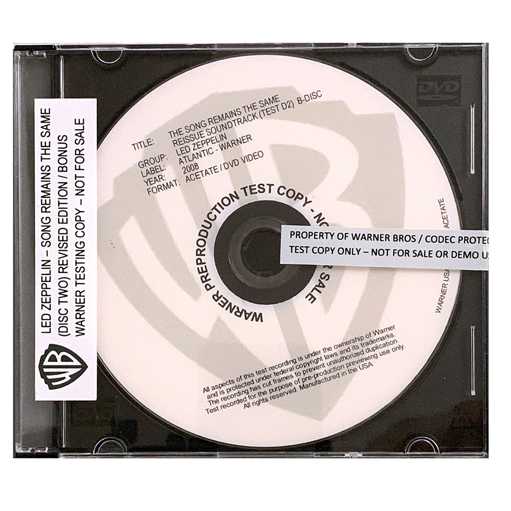 TSRTS (2008) <br>DVD, Test Copy (USA)