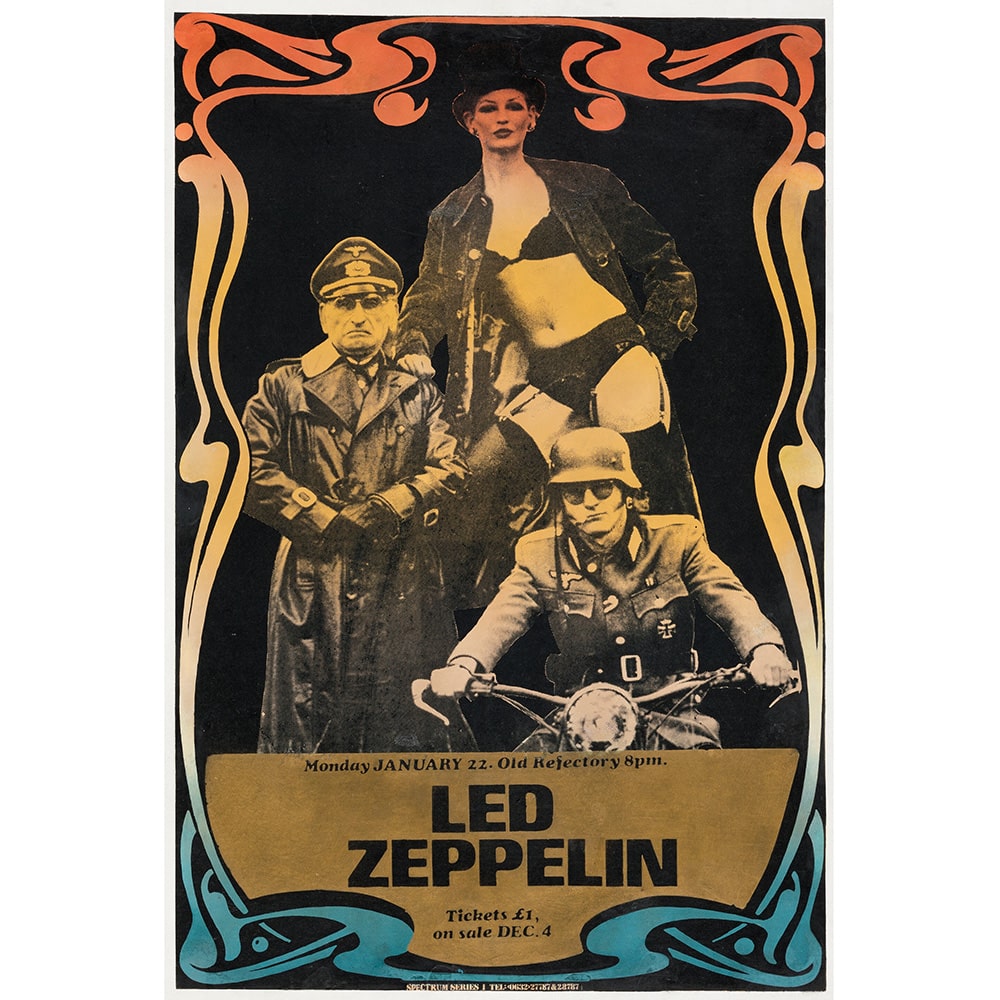 Concert Advertisement <br>1973.01.22 <br>Southampton, UK (Poster)
