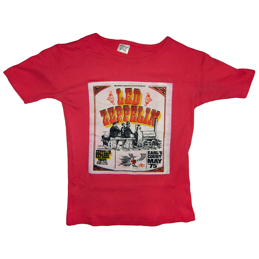 Concert Clothing <br>1975.05 <br>Earls Court, T-Shirt (Red)