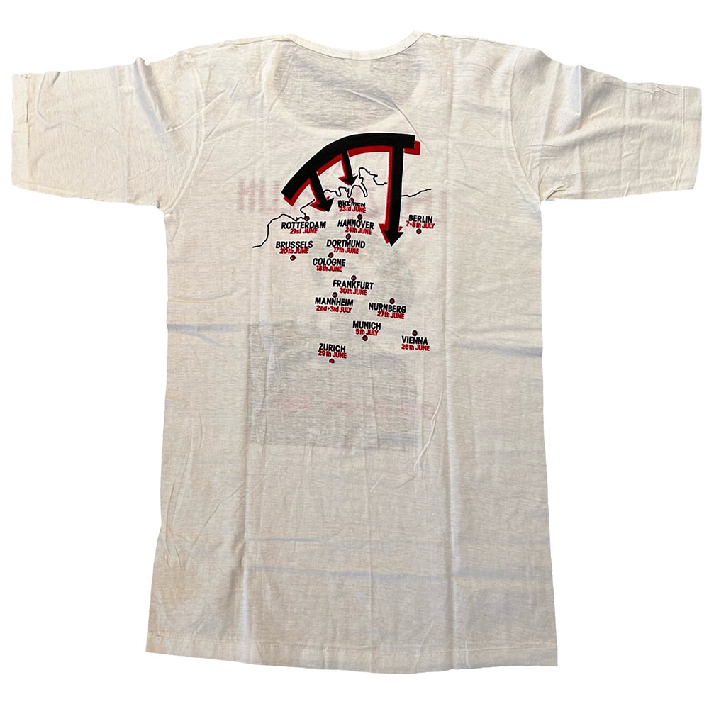 Concert Clothing <br>1980 <br>Over Europe Tour, T-Shirt (Prototype) - Image 2