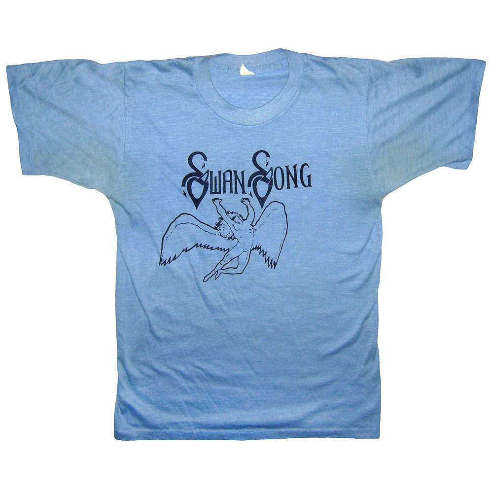 Bike-A-Thon (1977) <br>Swan Song T-Shirt, Blue (USA)