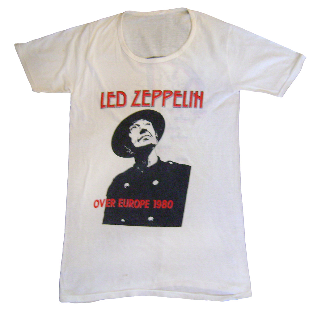 Concert Clothing <br>1980 <br>Over Europe Tour, T-Shirt (Prototype) - Image 3